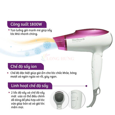 Máy sấy tóc Bluestone HDB-1859 - Hàng chính hãng