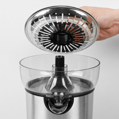 Máy vắt cam Sharp 130W EJ-J130-ST, Vòi chống nhỏ giọt - Hàng chính hãng