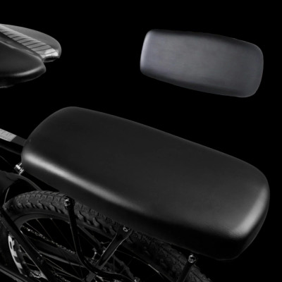 Đệm Ngồi Sau Xe Đạp Địa Hình DG-2120 Lớp đệm trong dày 3 cm, đệm mềm da PU (kích thước 37x17cm), Siết bằng Khung Thép, chống nước - Mai Lee