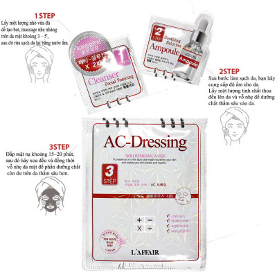 Combo 6 mặt nạ dưỡng trắng, cấp ẩm, săn chắc da Rainbow L