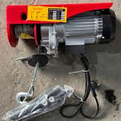 Tời điện mini ABG PA lõi mô tơ đồng, nâng hạ hàng hóa có điều khiển (Màu sắc thay đổi theo đợt)