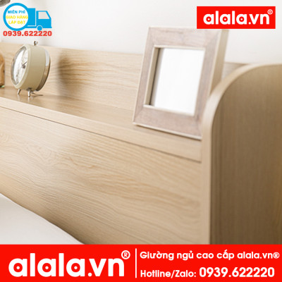 Giường ngủ cao cấp Infiniti - Thương hiệu alala.vn (1m2x2m)