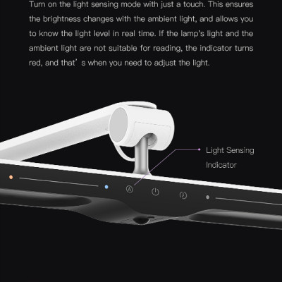 Đèn bàn học thông minh Yeelight LED Vision Desk Lamp V1 Pro Chống lóa, chống cận - Hàng Chính Hãng