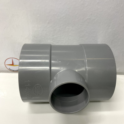 Tê giảm 114 x 60 nhựa PVC Bình Minh_T114x60