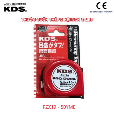 THƯỚC CUỐN THÉP KDS PZX HỆ INCH VÀ MÉT