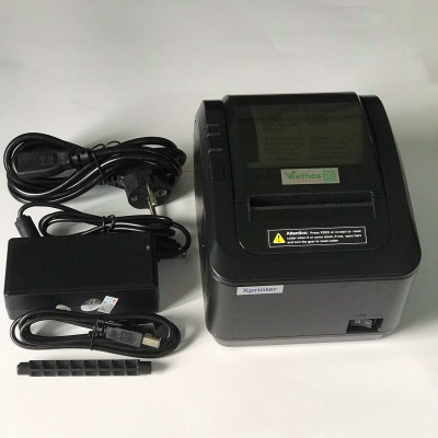 Máy in bill, in hóa đơn khổ K80 Xprinter XP-K200W Cổng USB + WiFi in bằng Điện Thoại và Máy Tính - Hàng chính hãng