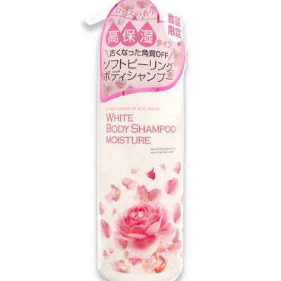 Sữa Tắm Trắng Da Dưỡng Ẩm Manis Hương Hoa Hồng (Chai 450ml)