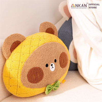 Chăn Gối Văn Phòng Cao Cấp ANKAN (15 LỰA CHỌN), Gấu Mềm Mịn, Thời Trang, Thiết Kế Hiện Đại, Xinh Xắn