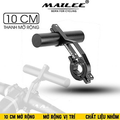Giá đỡ ghi đông xe đạp mở rộng BG-2306 10/20 Cm Nhôm Siêu Nhẹ Dễ Lắp Đặt Cho Đèn Xe Đạp Đồng Hồ Đo Tốc Độ - Mai Lee