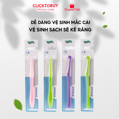 Bàn chải kẽ đầu nhỏ Coral , sử dụng vệ sinh mắc cài