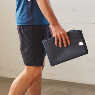 Thảm Yoga Siêu Mỏng 1.5mm ProLite PRO-CARE Cao Su Thiên Nhiên, Có Thể Gấp Gọn - Tặng Túi Đựng Thảm