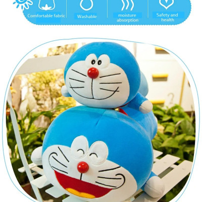 Thú nhồi bông Doraemon dáng dài êm mịn - Size từ 60cm đến 100cm - Quà tặng gấu bông Doraemon dễ thương - Gối ôm mềm mịn cho bé.