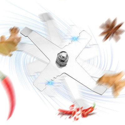 Máy Xay Hạt Khô Thành Bột Đa Năng 6 Lưỡi Dao Mạnh Mẽ, Công Suất 300 W - Hàng Chính Hãng