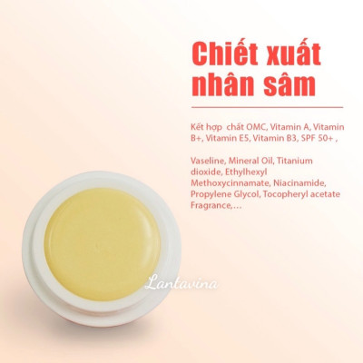 KEM DƯỠNG TRẮNG DA ZALE ĐỎ NHÂN SÂM - 01 HỘP 24 HỦ