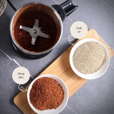 Máy Xay Hạt Khô Thành Bột Đa Năng 6 Lưỡi Dao Mạnh Mẽ, Công Suất 300 W - Hàng Chính Hãng