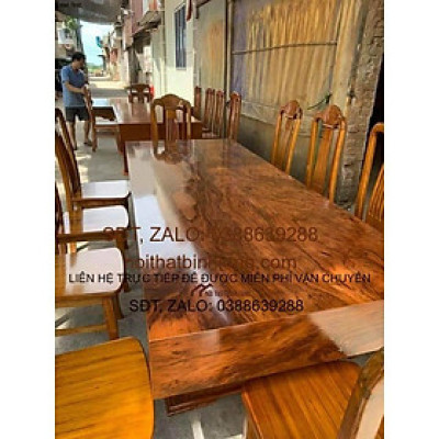 Bộ bàn ăn VIP - Đồ Gỗ Bình Long 0388 639 288
