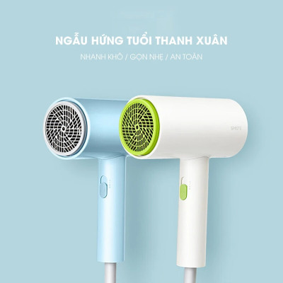 Máy Sấy Tóc Tạo Kiểu Smate SH-1802 - 3 Chế Độ Nhiệt Sấy Nóng Lạnh - Ion bảo vệ