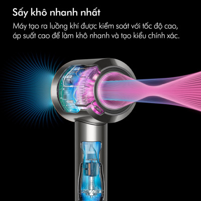 Máy sấy tóc Dyson Supersonic HD08 Hồng - Hàng chính hãng