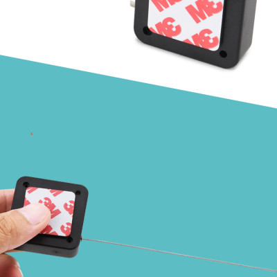 TAY CO GIỮ CỬA DÙNG MIẾNG DÍNH KHÔNG CẦN KHOAN, NHỎ GỌN TIỆN DỤNG – MH2011