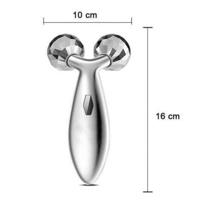 Cây Lăn Massage Mặt Và Body 3D Giúp Thon Gọn Nâng Cơ Mặt, Con Lăn Mát Xa 3D (Loại to xịn)