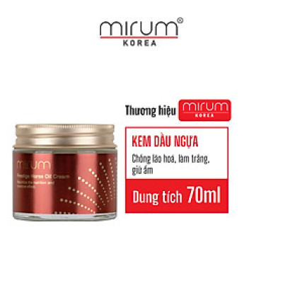 Kem dầu ngựa Mirum 70ml - Kem chống lão hóa, trắng da và giữ ẩm Mirum