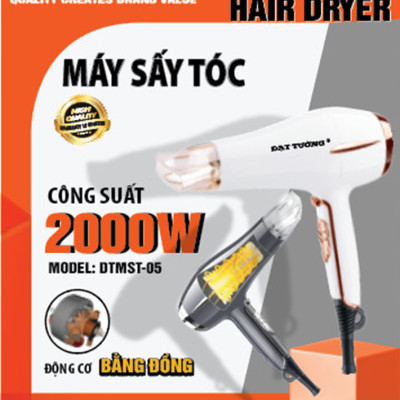 Máy Sấy Tóc Đạt Tường DTMST-05 - Màu Ngẫu Nhiên - Hàng Chính Hãng
