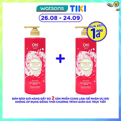 Sữa Tắm On The Body Classic Pink Perfume Shower Body Wash 1Kg