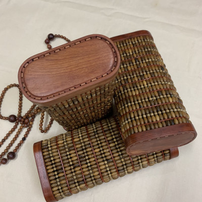 Gối Hạt Gỗ Bách Xanh Cao Cấp ( video , hình thật )