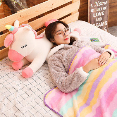 Gối ôm cho bé hình ngựa kỳ lân một sừng cao cấp