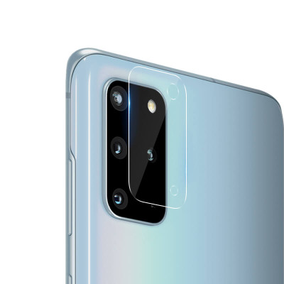 Bộ 2 Miếng dán kính cường lực camera Samsung Galaxy S20 Plus mỏng 0.22mm hiệu Nillkin InvisiFilm độ cứng 9H chống vân tay không ảnh hưởng chất lượng ảnh chụp - Hàng nhập khẩu