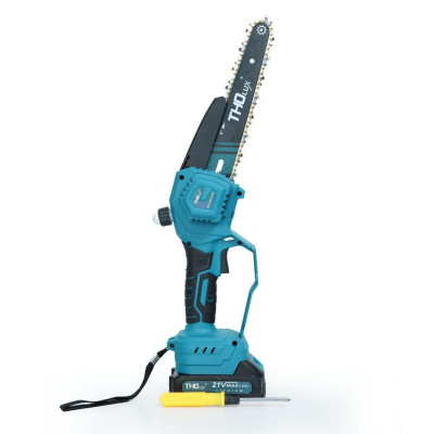 Máy cưa xích pin Tholux M-8816 700W Chiều dài lam 8inch, pin 5cel