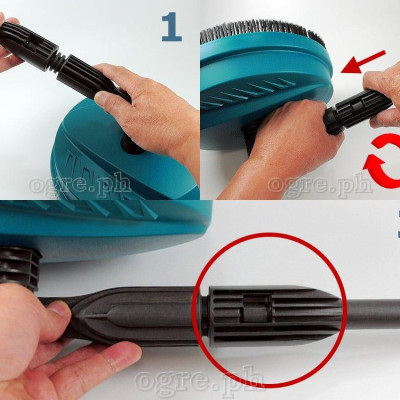 BÀN CHẢI XỊT RỬA 250MM TOTAL TGTPB251 - HÀNG CHÍNH HÃNG