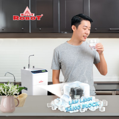 Máy Lọc Nước Nóng Thông Minh Lạnh ROBOT GrandPlus-9 - Hàng Chính Hãng