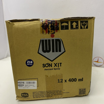 Sơn xịt Win màu đỏ 211 400ml