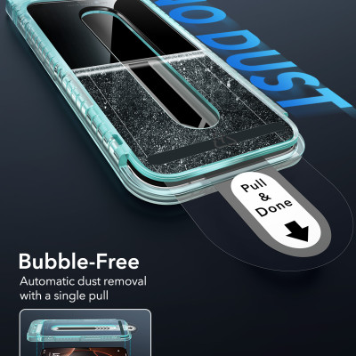 Kính Cường Lực ESR cho iPhone 16 / iPhone 16 Plus / iPhone 16 Pro / iPhone 16 Pro Max ESR Tempered-Glass Screen Protector - Hàng Chính Hãng
