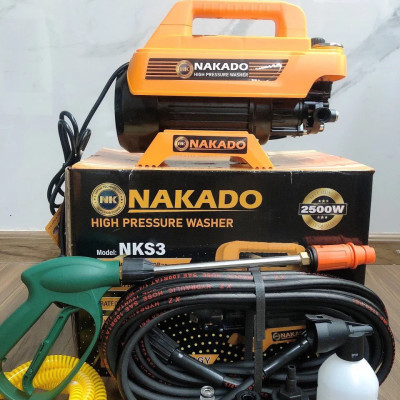 Máy rửa xe có CHỈNH ÁP - NAKADO S3 - Công suất 2500W - JAPAN Technology
