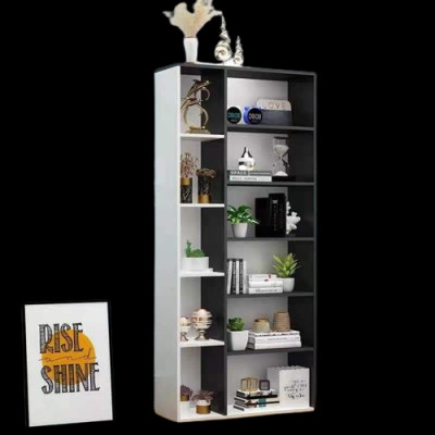 Kệ Sách, Giá Sách 6 Tầng Trang Trí, Decor Phòng Phong Cách Bắc Âu Thương Hiệu Gosashi - KS6Tang