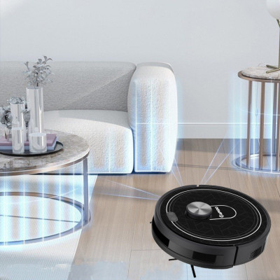 Robot hút bụi lau nhà Rapido Hecquyn Extra 25W, trạm đổ rác thông minh, quét rada, tia UV diệt khuẩn, BH 12 tháng - Hàng chính hãng