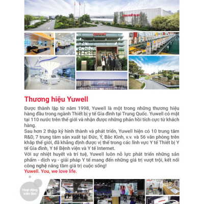 Máy đo nồng độ oxy trong máu SPO2 và nhịp tim Yuwell YX102