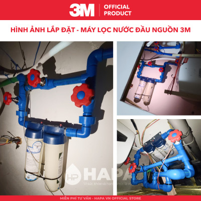 Máy Lọc Nước Đầu Nguồn 3M AP11T-420 Sinh Hoạt Gia Đình Căn Hộ Chung Cư Nhà Phố - Hàng Chính Hãng 3M Mỹ