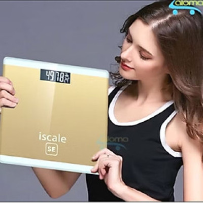 CÂY CÂN ĐIỆN TỬ KIỂM TRA SỨC KHỎE HÀNG NGÀY CÂN LÊN 80KG ĐO NHIỆT ĐỘ HÀNG CHUẨN 