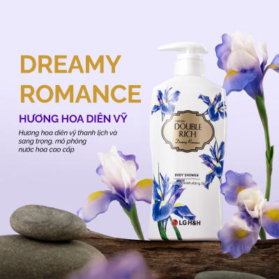 Sữa Tắm Double Rich Hoa Iris 800g