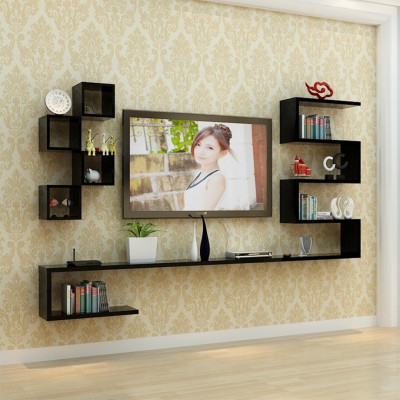 Kệ tivi gỗ hiện đại SMLIFE Troydan