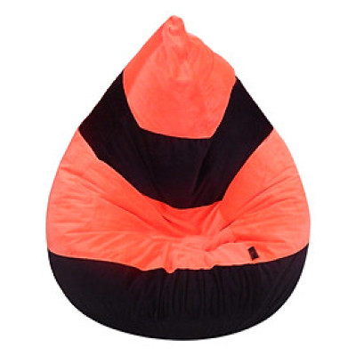 Ghế Lười Hình Giọt Nước Phú Mỹ GH-GINU-ONCA-090 (Cam Đen)