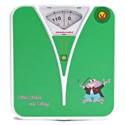 Cân Sức Khỏe 120kg Nhơn Hòa (Nhiều màu) - Giao màu ngẫu nhiên - Hàng Chính Hãng