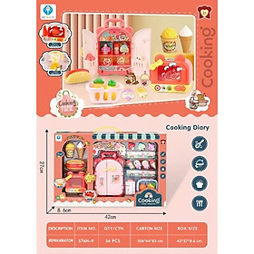 Đồ chơi - 576H-9 Bộ mô hình đồ chơi nhà bếp (KT 42x27x8.6cm)