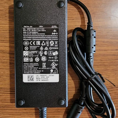 Sạc dành cho Laptop Dell inspiron G3 15 3500 G3 15 3590 3579 3779 CHARGER 180W 19.5V 9.23A hàng nhập khẩu.