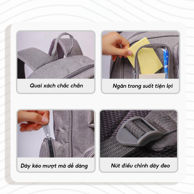 Ba Lô Strive - Thiên Long BP-029/T24 - Màu Đen