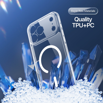 Ốp Lưng Trong Suốt Sạc Từ Tính Chống Ố Vàng Cho iPhone 17 Pro Max/ 17 Pro/ 17 Air/ iphone 17 DUX DUCIS Clin Mag Clear_ Hàng chính hãng