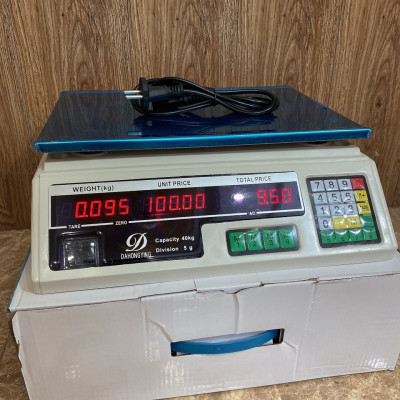 Cân tính tiền tối đa 40kg cao cấp xuất Hàn, cân tính tiền, cân điện tử